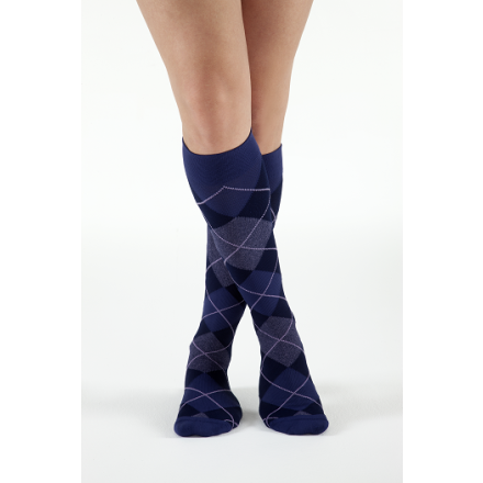 Microfiber Shades Argyle For Men by SIGVARIS®