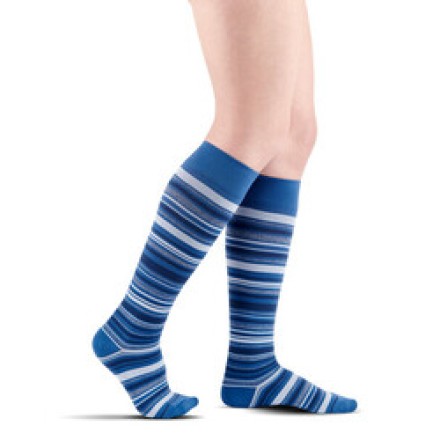 Microfiber Shades Mini-Stripe For Woman by SIGVARIS®